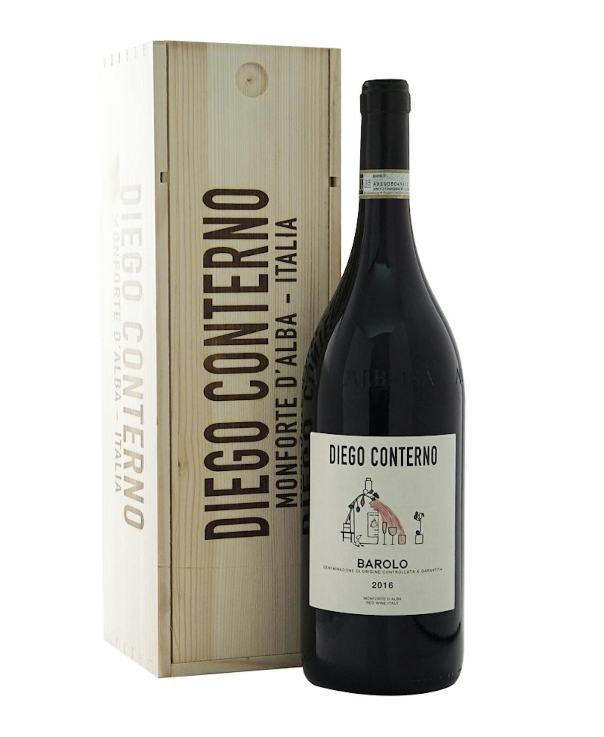 BAROLO 2020 1,5L CASSA LEGNO "DIEGO CONTERNO"
