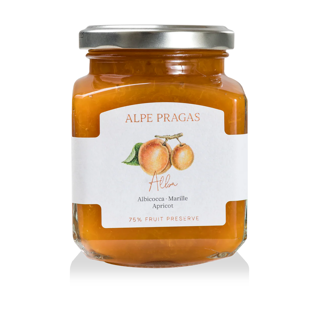 COMPOSTA DI FRUTTA ALL'ALBICOCCA 600g "ALPE PRAGAS"