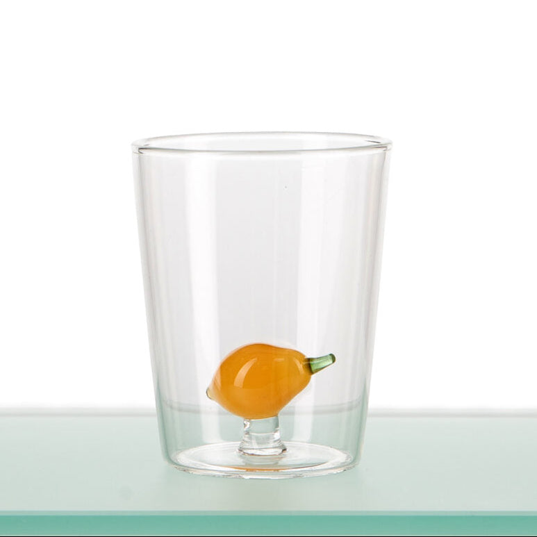 BICCHIERE CON LIMONE INTERNO CONF.6PZ