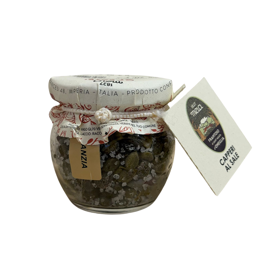 CAPPERI AL SALE 70g "SANT'AGATA D'ONEGLIA"