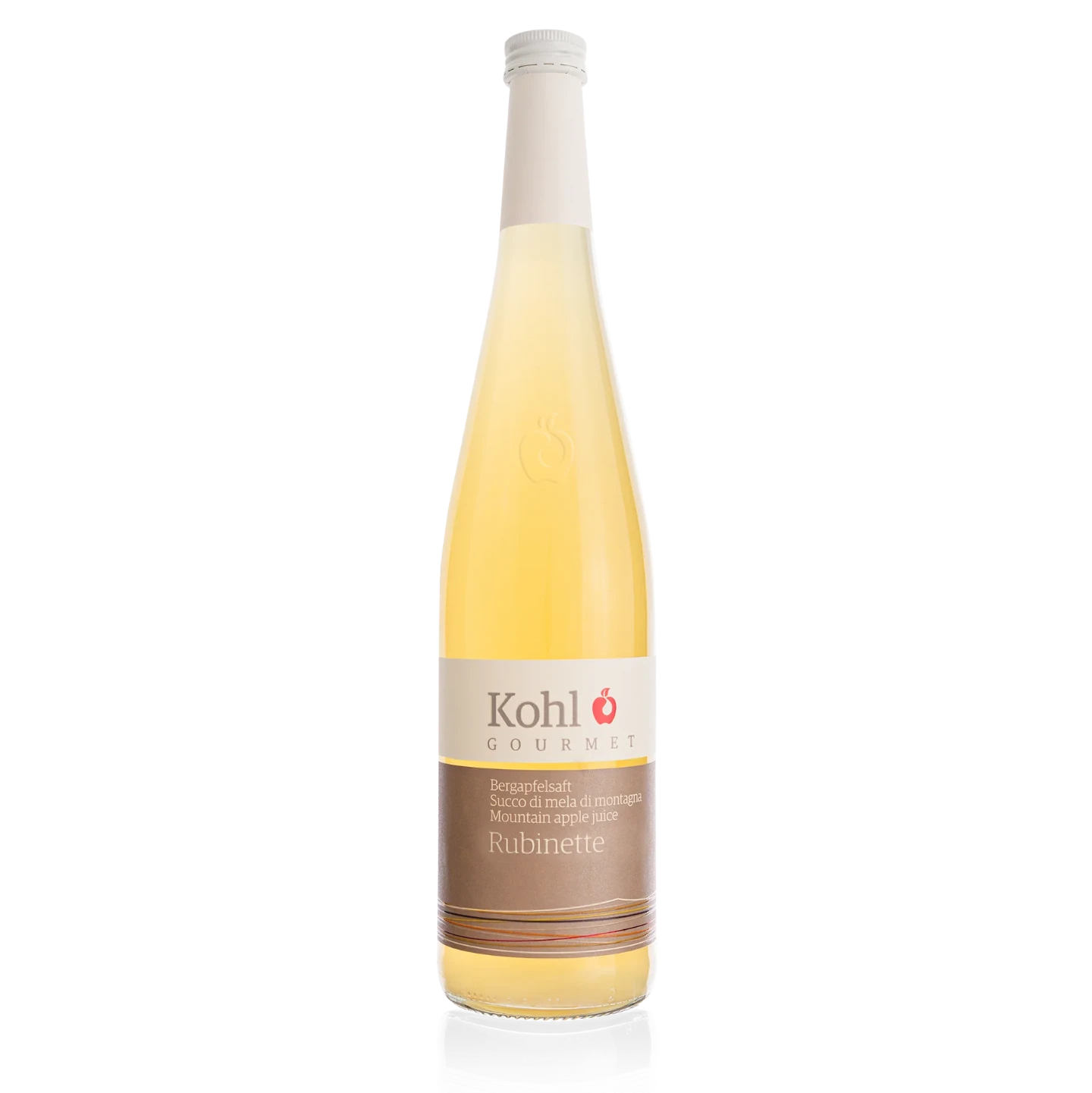 SUCCO DI MELA RUBINETTE "KOHL" 750ml