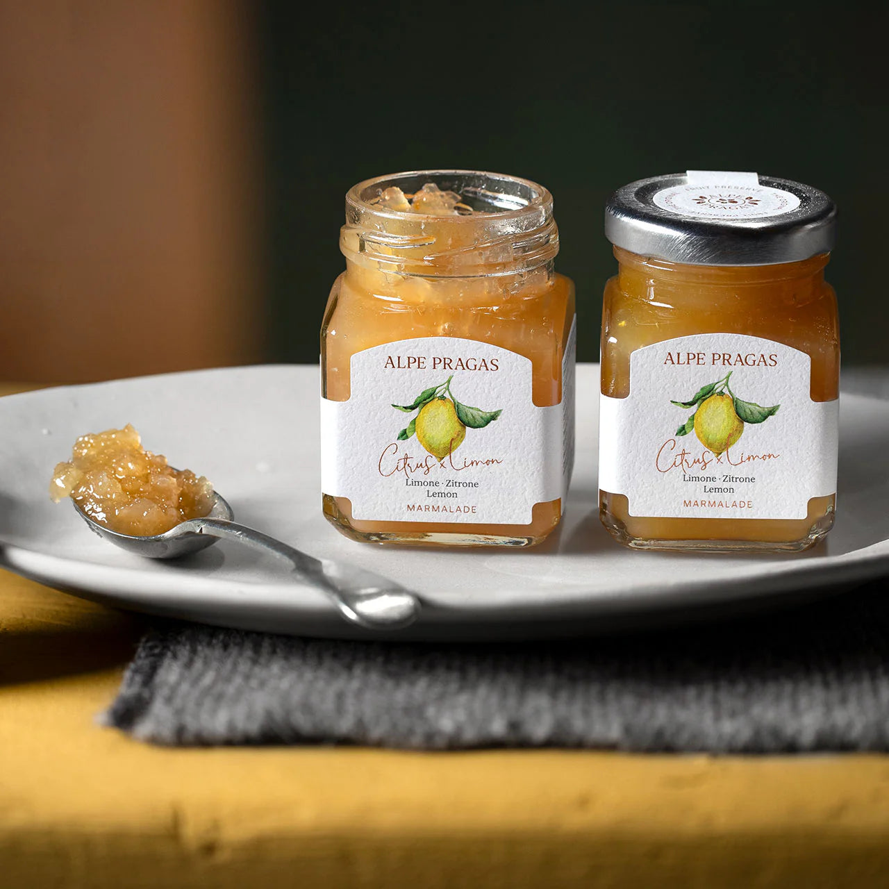 MARMELLATA DI LIMONE 110g "ALPE PRAGAS"