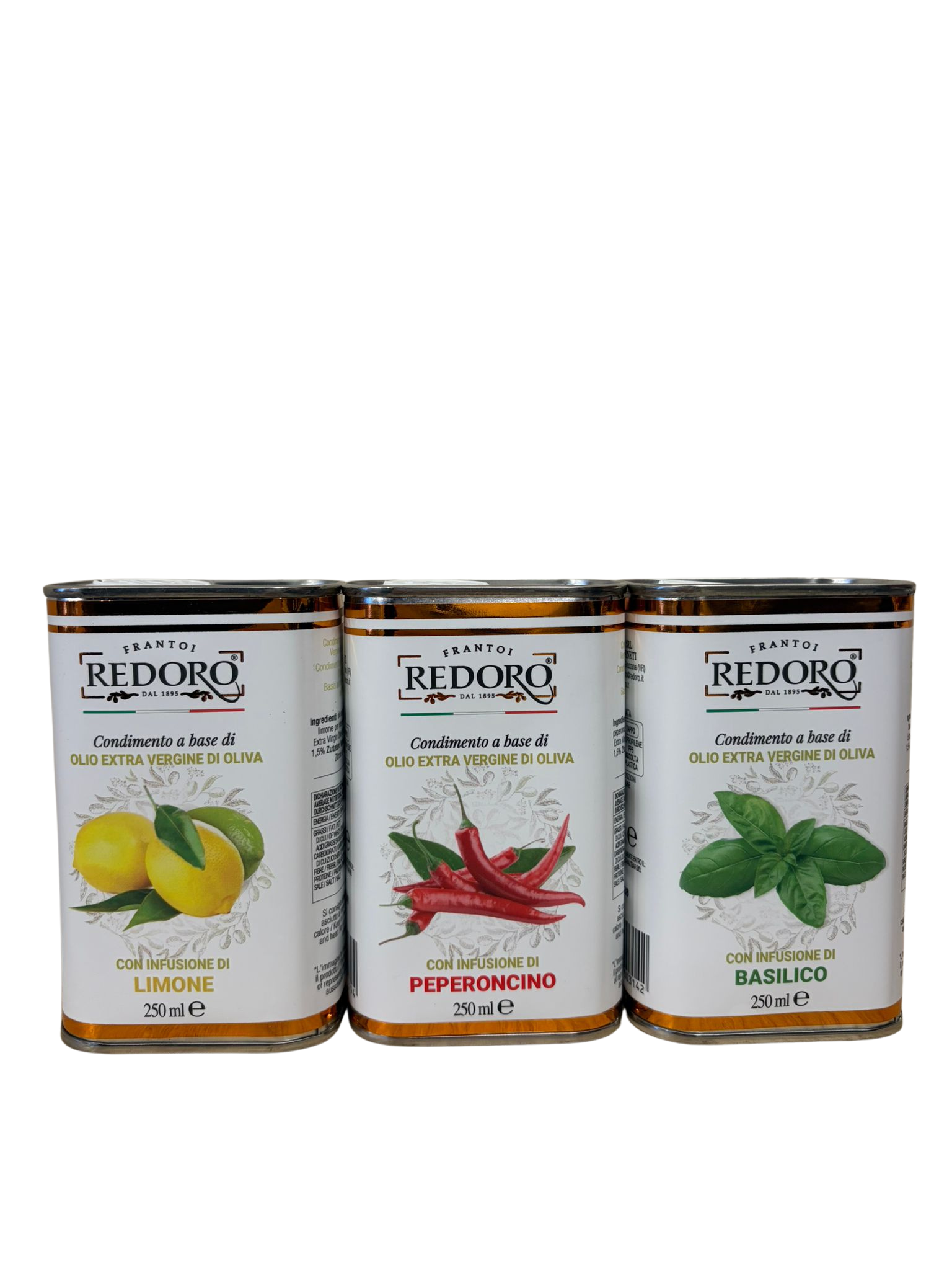 OLIO EVO CON INFUSIONE DI PEPERONCINO "REDORO" 250ml