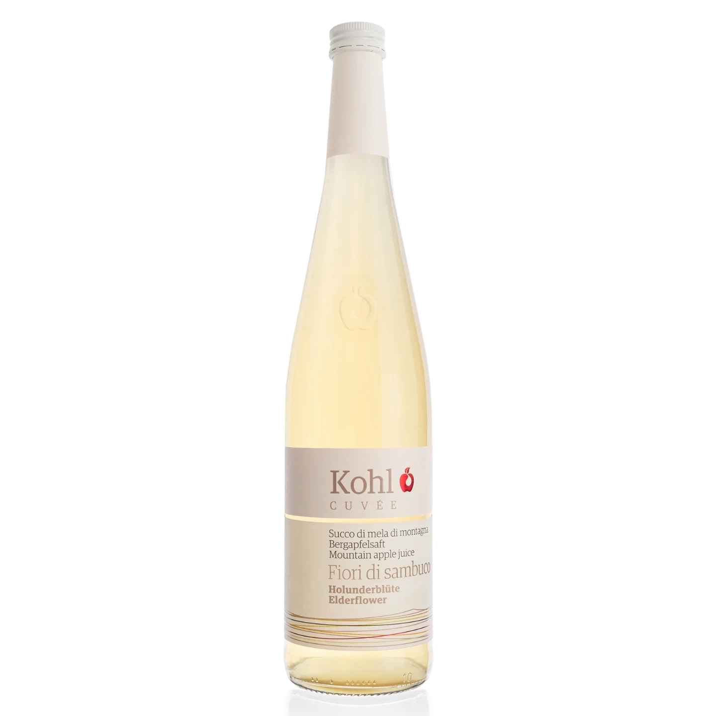 SUCCO DI MELA FIORI DI SAMBUCO "KOHL" 750ml