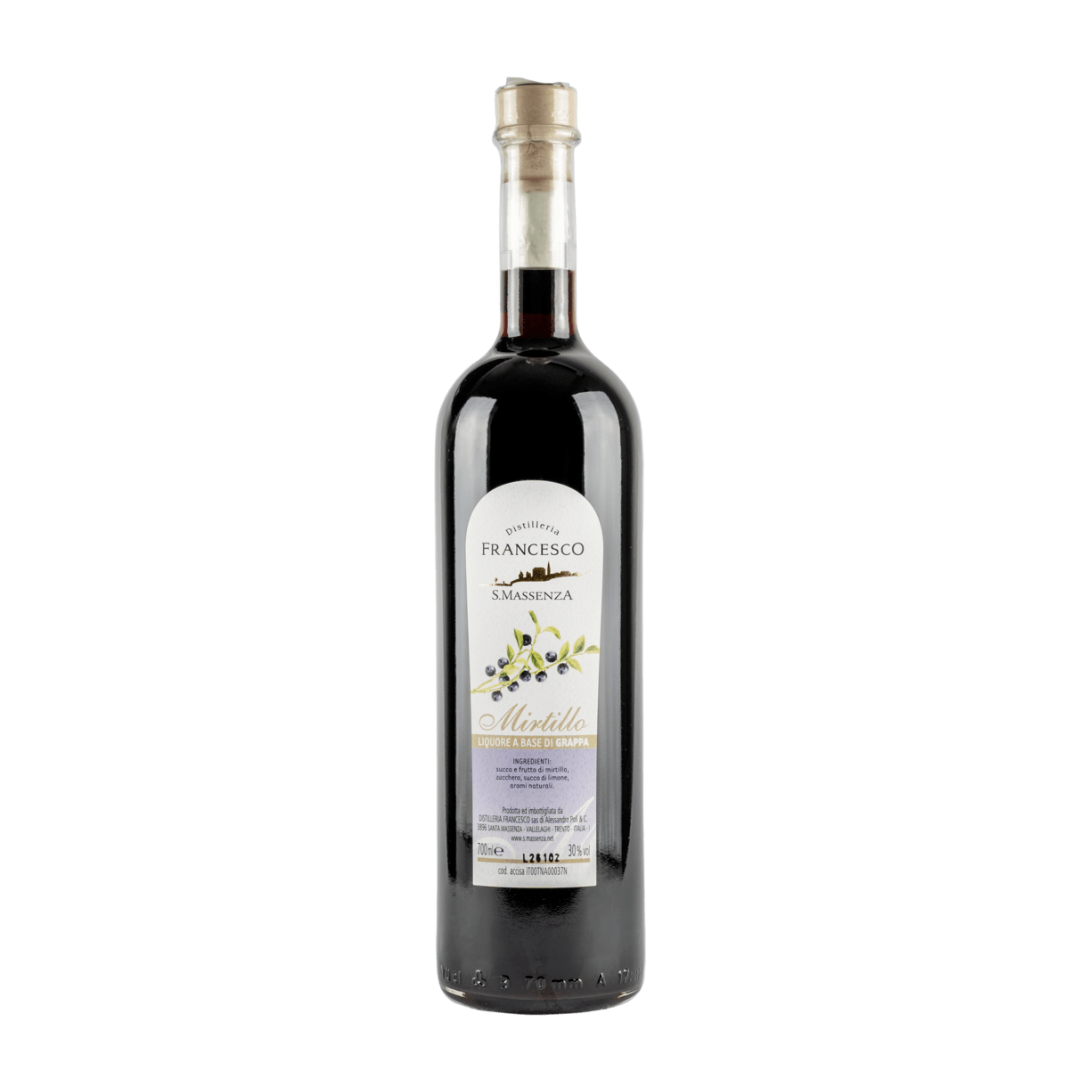 LIQUORE AL MIRTILLO BASE GRAPPA "DISTILLERIA FRANCESCO"
