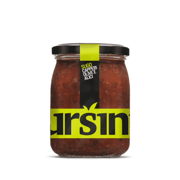 SUGO, CAPPERI, OLIVE E ALICI "URSINI" 260g