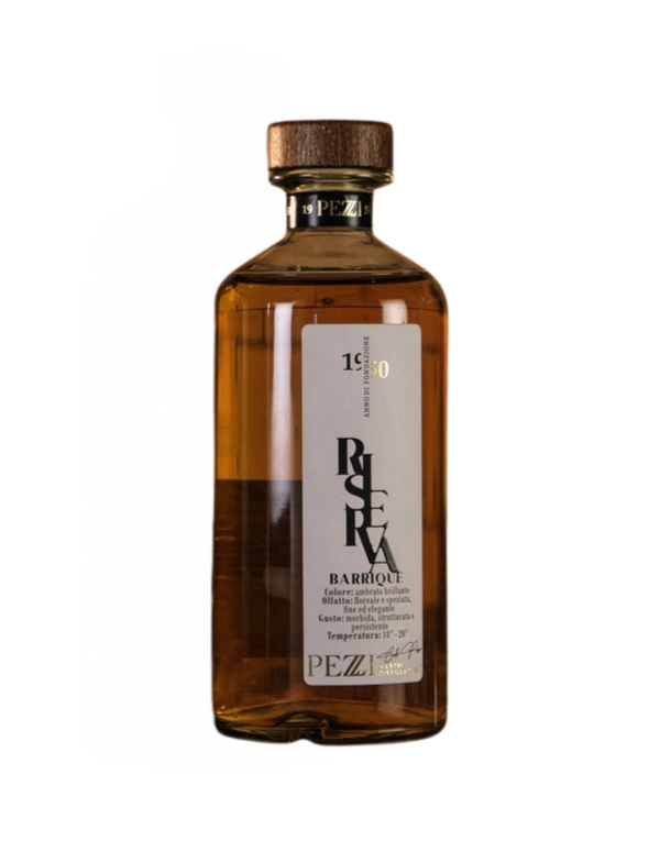 RISERVA ORO BARRIQUE GRAPPA "PEZZI" 50cl