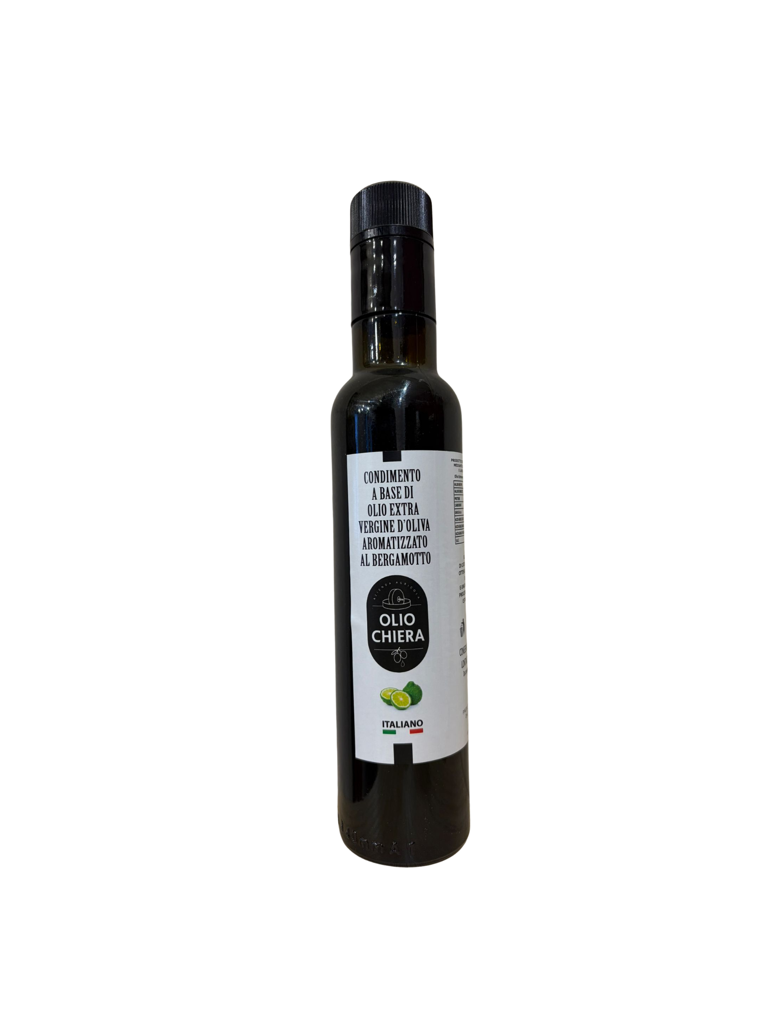 OLIO EVO AROMATIZZATO AL BERGAMOTTO "CHIERA" 250ml