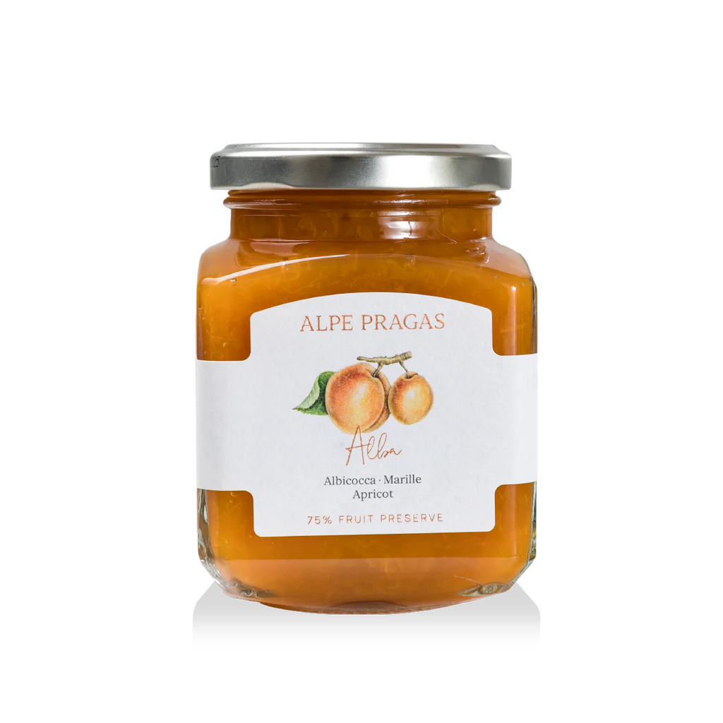 COMPOSTA DI FRUTTA ALBICOCCA 335g "ALPE PRAGAS"