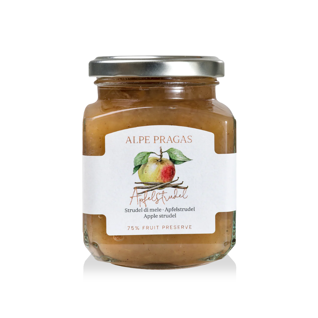 COMPOSTA DI FRUTTA STRUDEL DI MELE 335G "ALPE PRAGAS"
