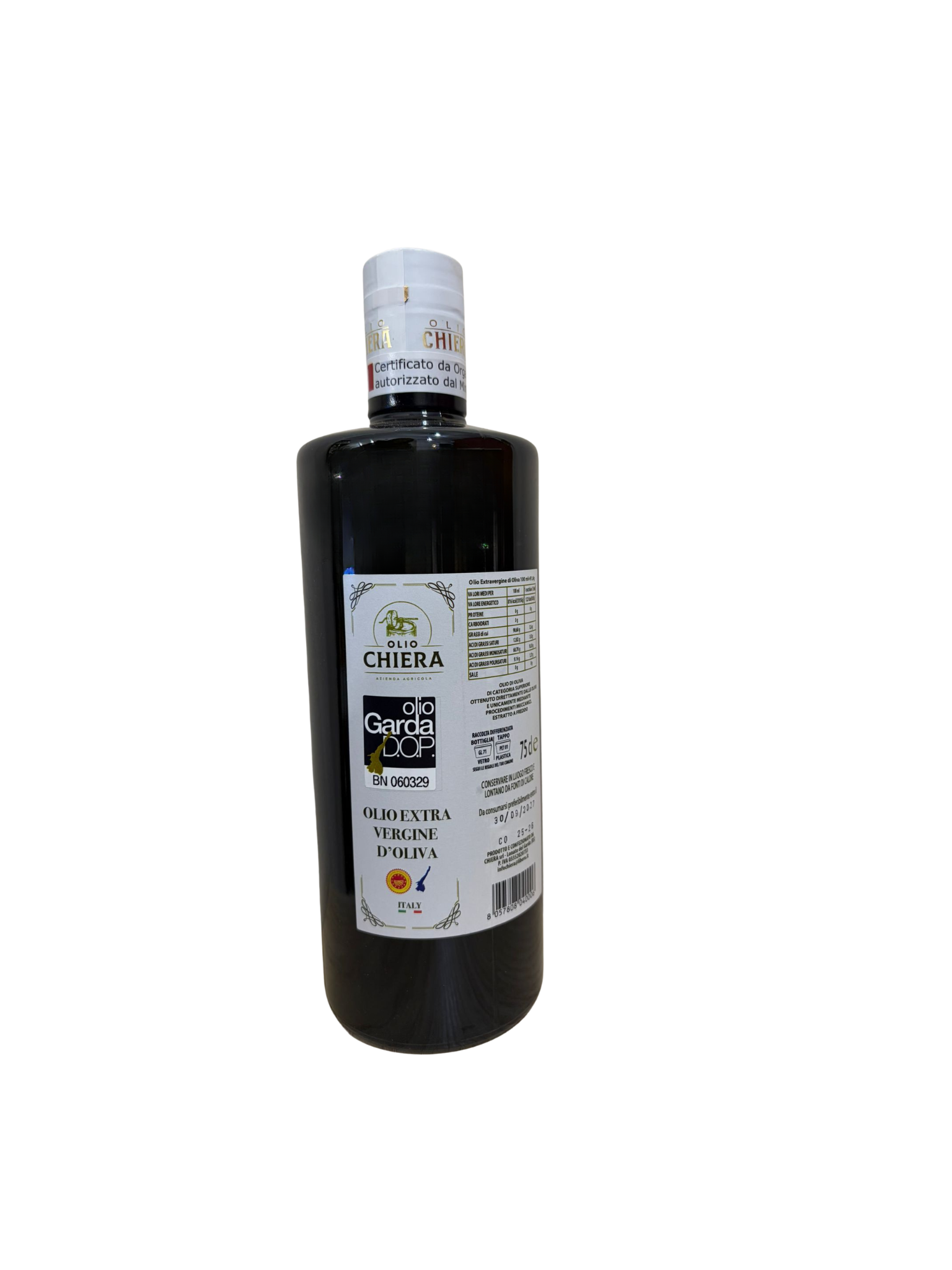OLIO EVO GARDA DOP "CHIERA" 750ml