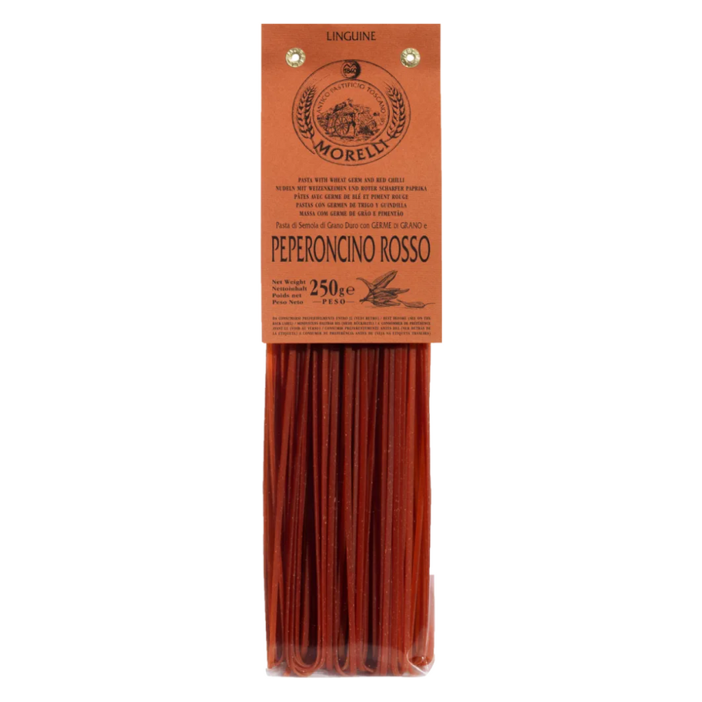 LINGUINE AL PEPERONCINO ROSSO 250G "MORELLI"