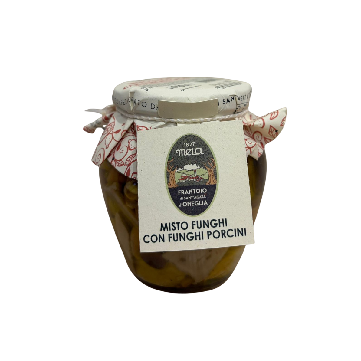 MISTO FUNGHI CON FUNGHI PORCINI 280g "SANT'AGATA D'ONEGLIA"