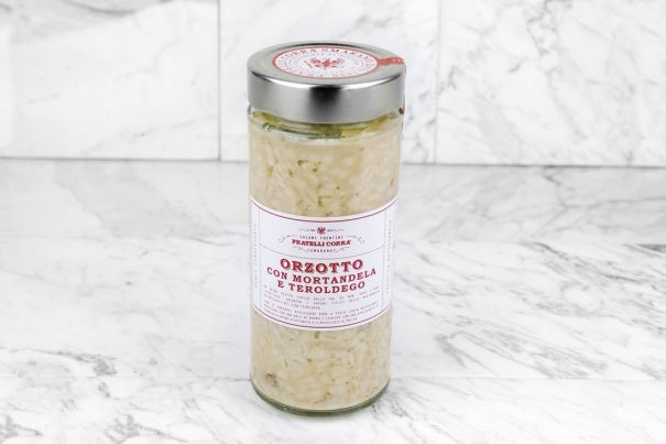 ORZOTTO CON MORTANDELA E TEROLDEGO "FRATELLI CORRA'" 550g