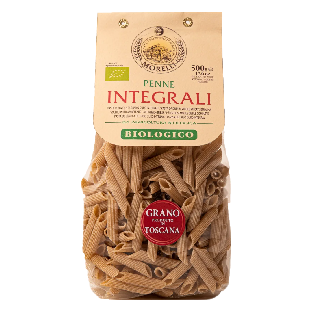 PENNE INTEGRALI 500G "MORELLI"