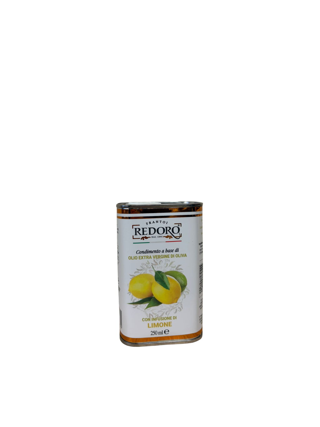 OLIO EVO CON INFUSIONE DI LIMONE "REDORO" 250ml