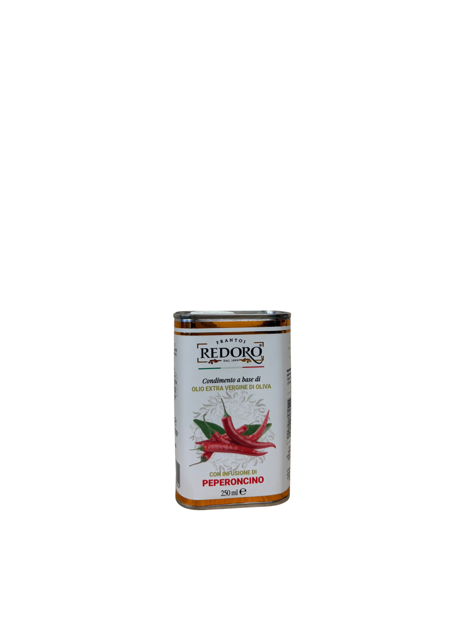 OLIO EVO CON INFUSIONE DI PEPERONCINO "REDORO" 250ml