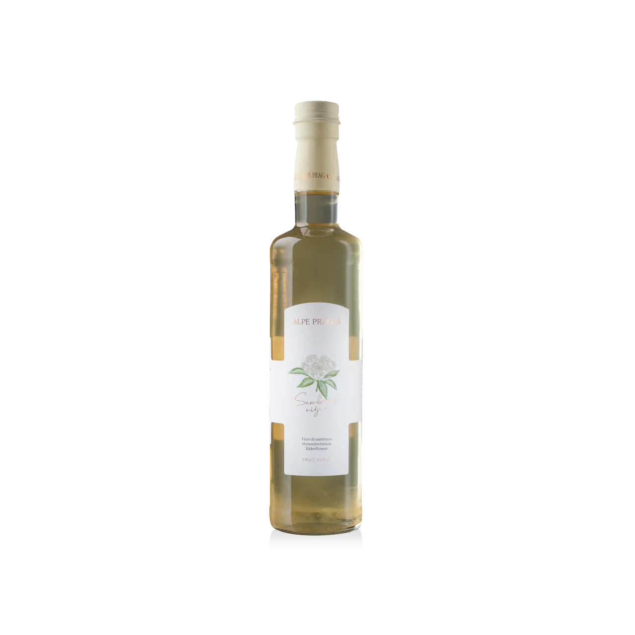 SCIROPPO DI FIORI DI SAMBUCO 500ml "ALPE PRAGAS"