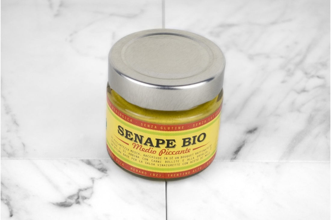 SENAPE BIO PICCANTE LEGGERA  "FRATELLI CORRA'" 130g
